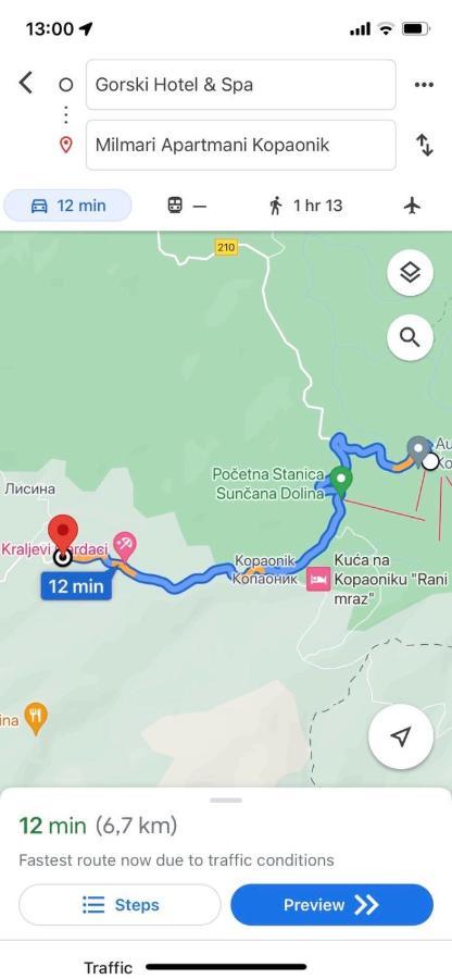 Apartman Pahuljica Kopaonik Buitenkant foto